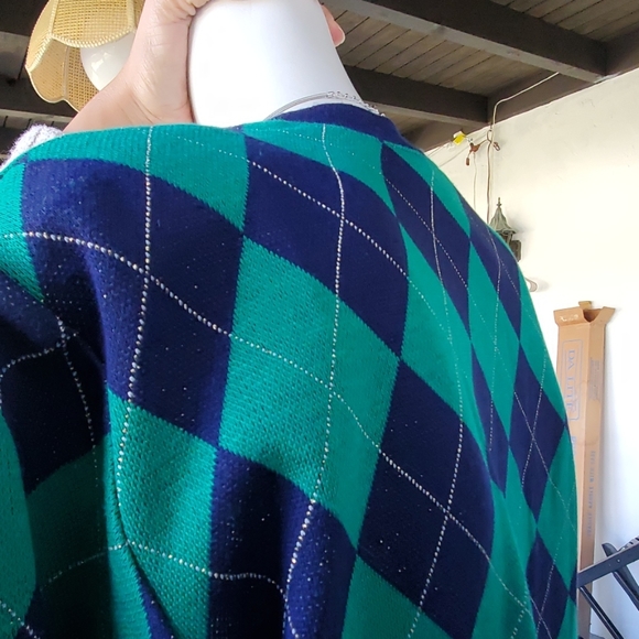 Vintage plaid cardigan - Picture 5 of 7